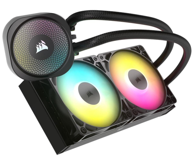 Corsair NAUTILUS 240 RS ARGB 2x120mm - 1286823 - zdjęcie 2